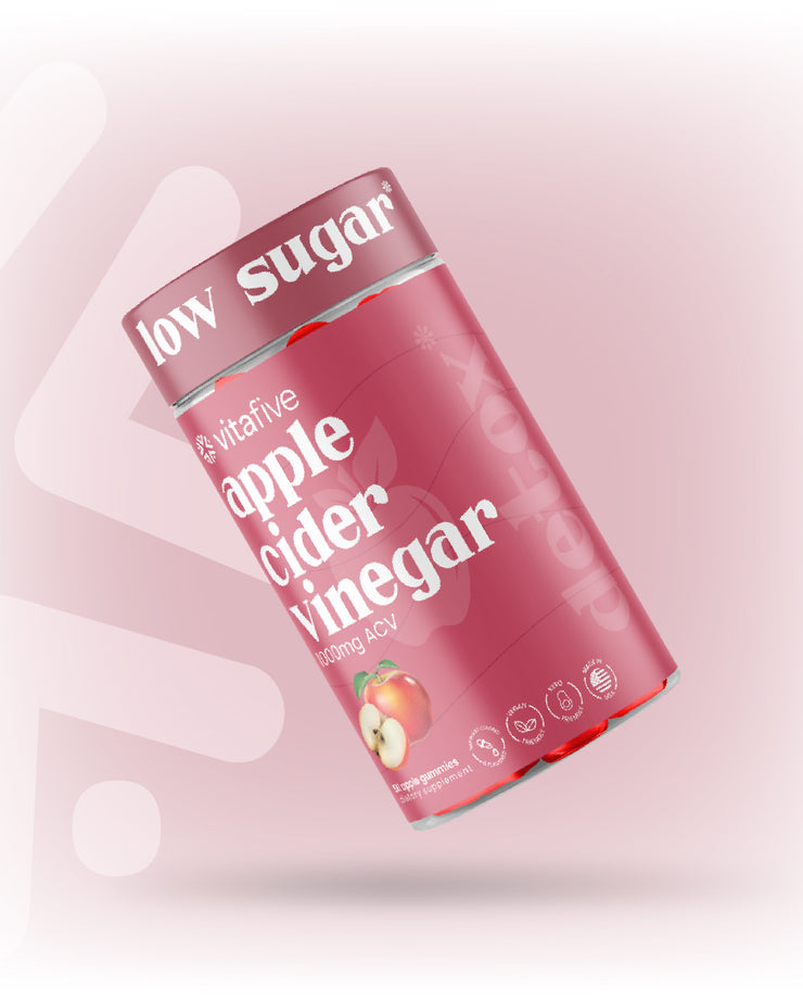 Low Sugar Apple Cider Vinegar Gummies - Cleanse & Detox