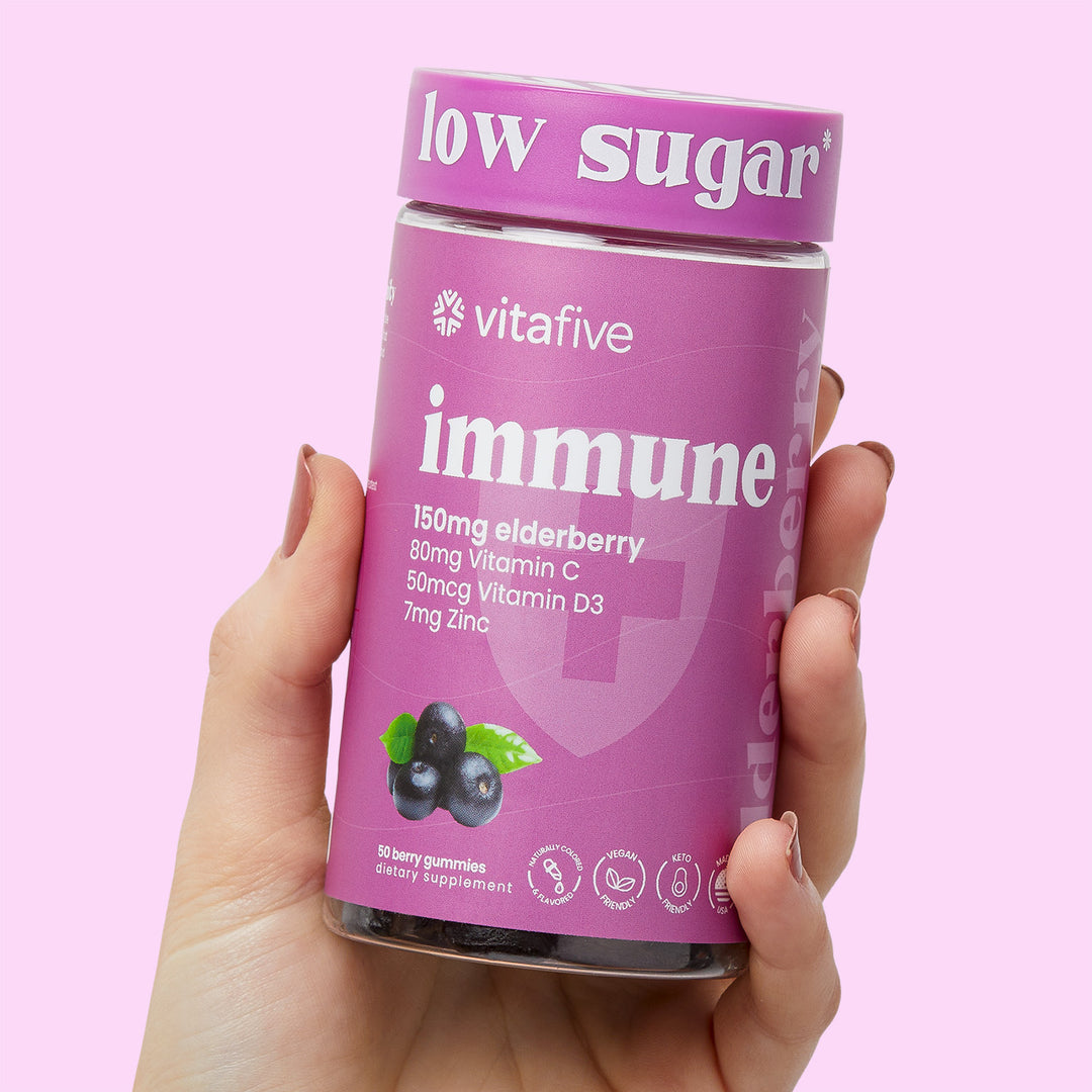 low sugar Elderberry for Immunity 10.00% Off Auto renew - vitafive