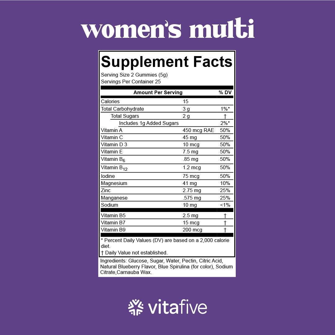 Low Sugar Women's Multi 10.00% Off Auto renew vitafive