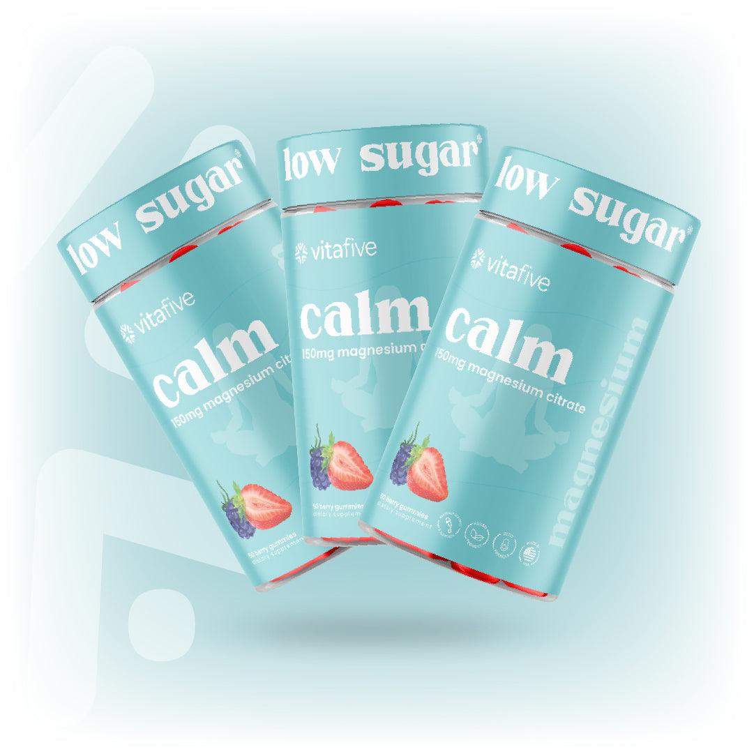Low Sugar Magnesium Gummies - Calm vitafive