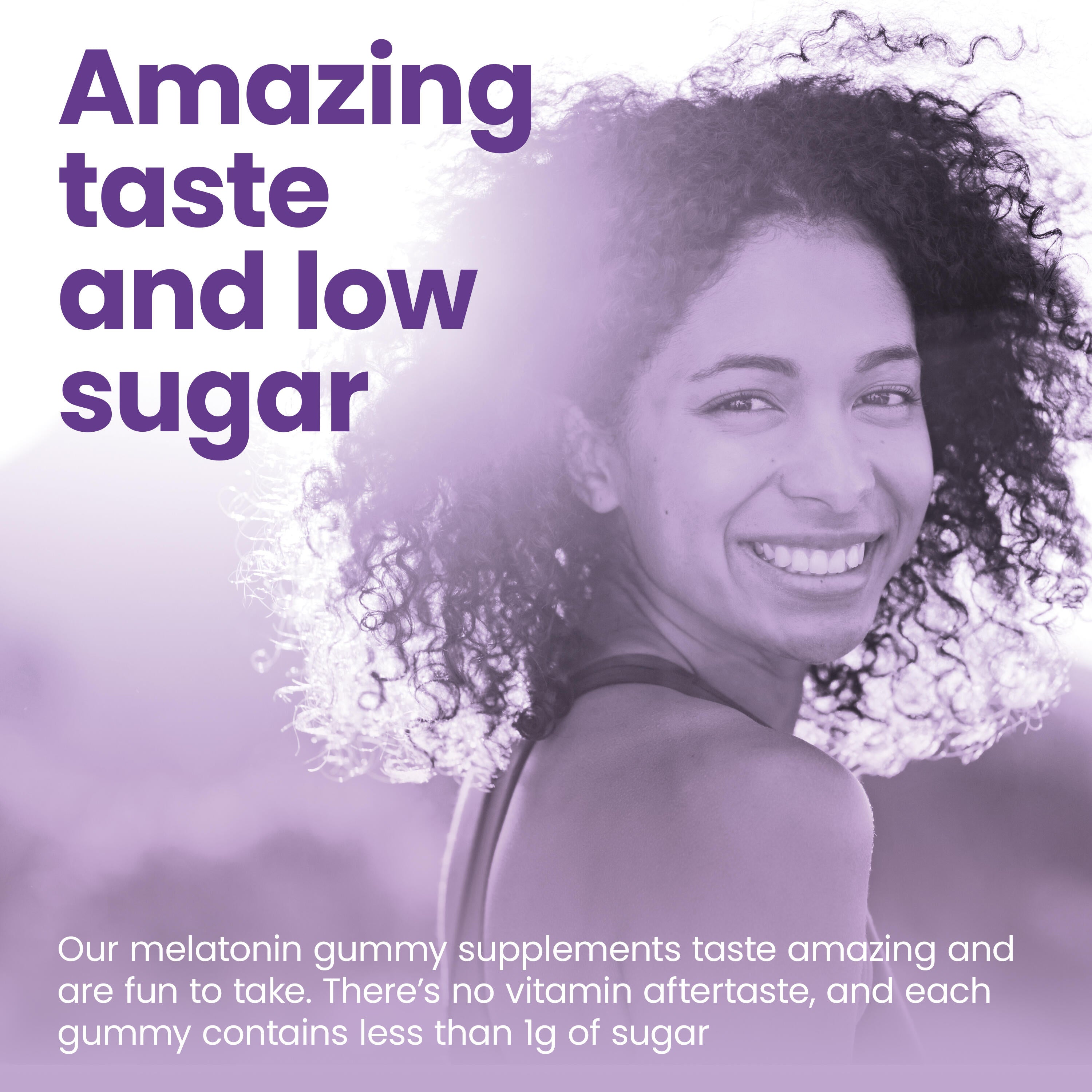 VitaFive - Low Sugar Melatonin Gummies - Vegan - Gluten Free - Kosher - Halal