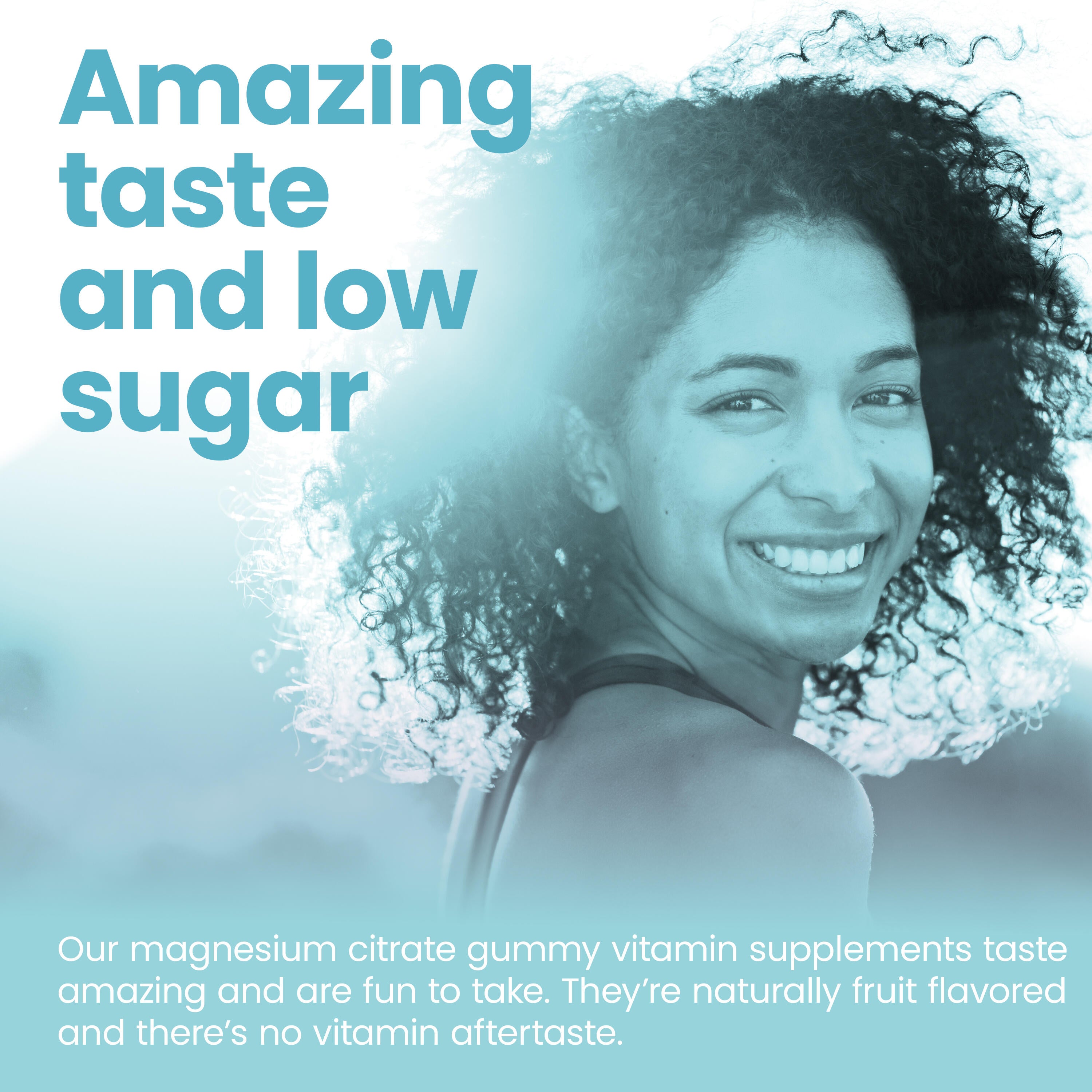 VitaFive - Low Sugar Magnesium Gummies - Vegan - Gluten Free - Kosher - Halal