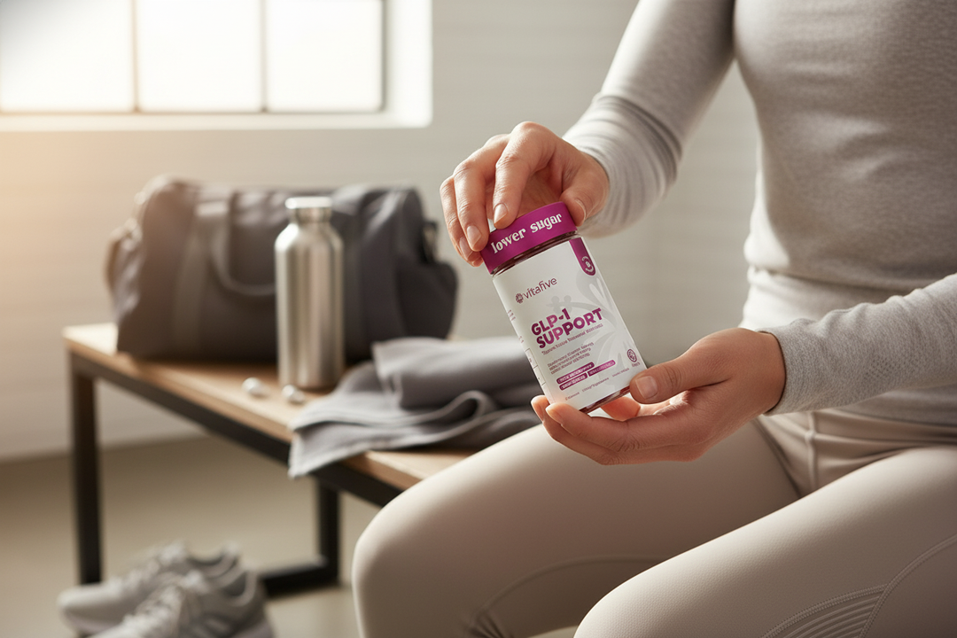 Healthy lifestyle with Vitafive wellness routine