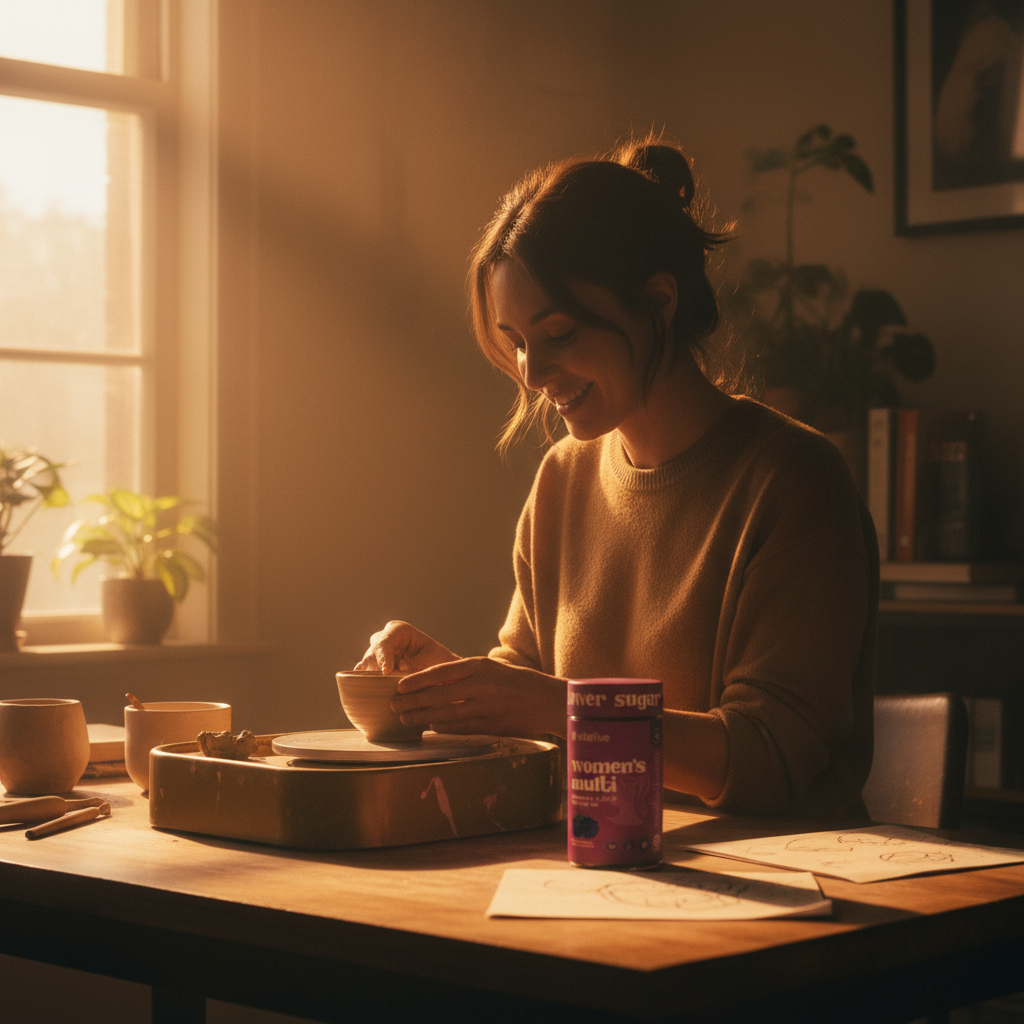 Morning wellness routine