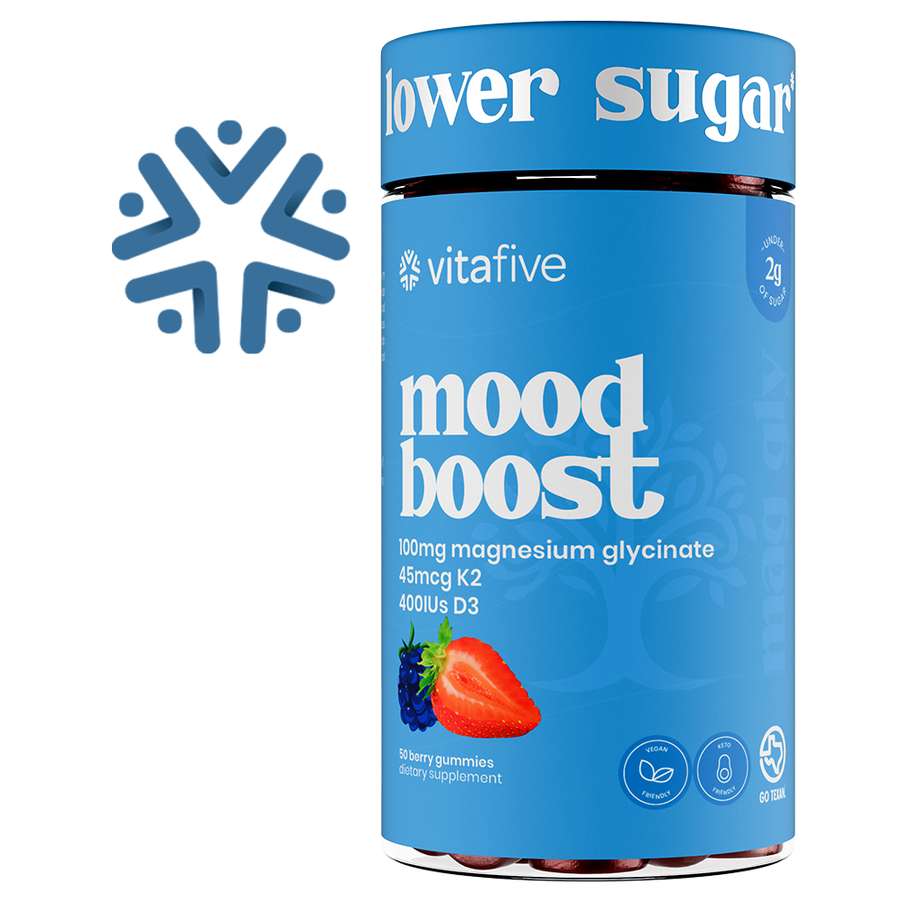 Low Sugar Magnesium Glycinate Gummies vitafive