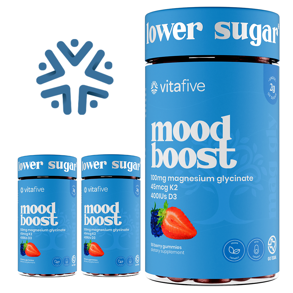 Low Sugar Magnesium Glycinate Gummies vitafive