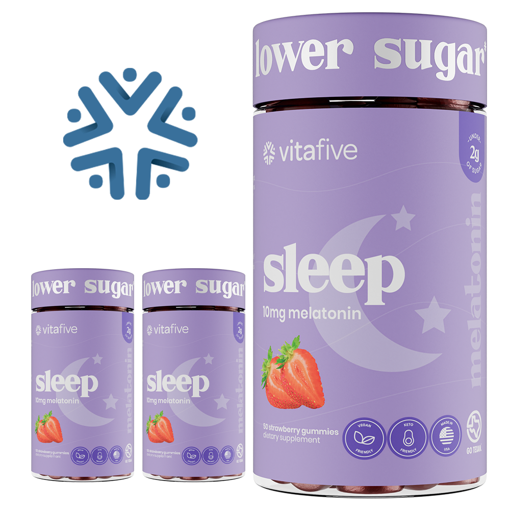 Low Sugar Melatonin Gummies - Sleep vitafive